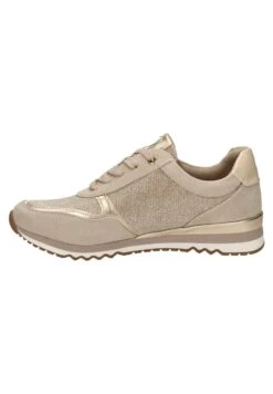 Marco Tozzi Baskets Basses - Beige -Chaussures Élégance Vente 9f82ad2b832f4180bc636fec1b1a7de4