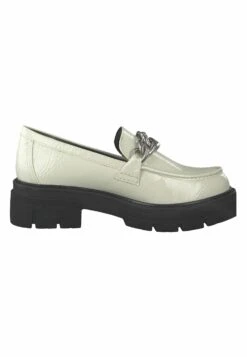 Marco Tozzi By Guido Maria Kretschmer - Mocassins - Cream Patent -Chaussures Élégance Vente 9f9e8903a68c4c158e54e934a37a3988