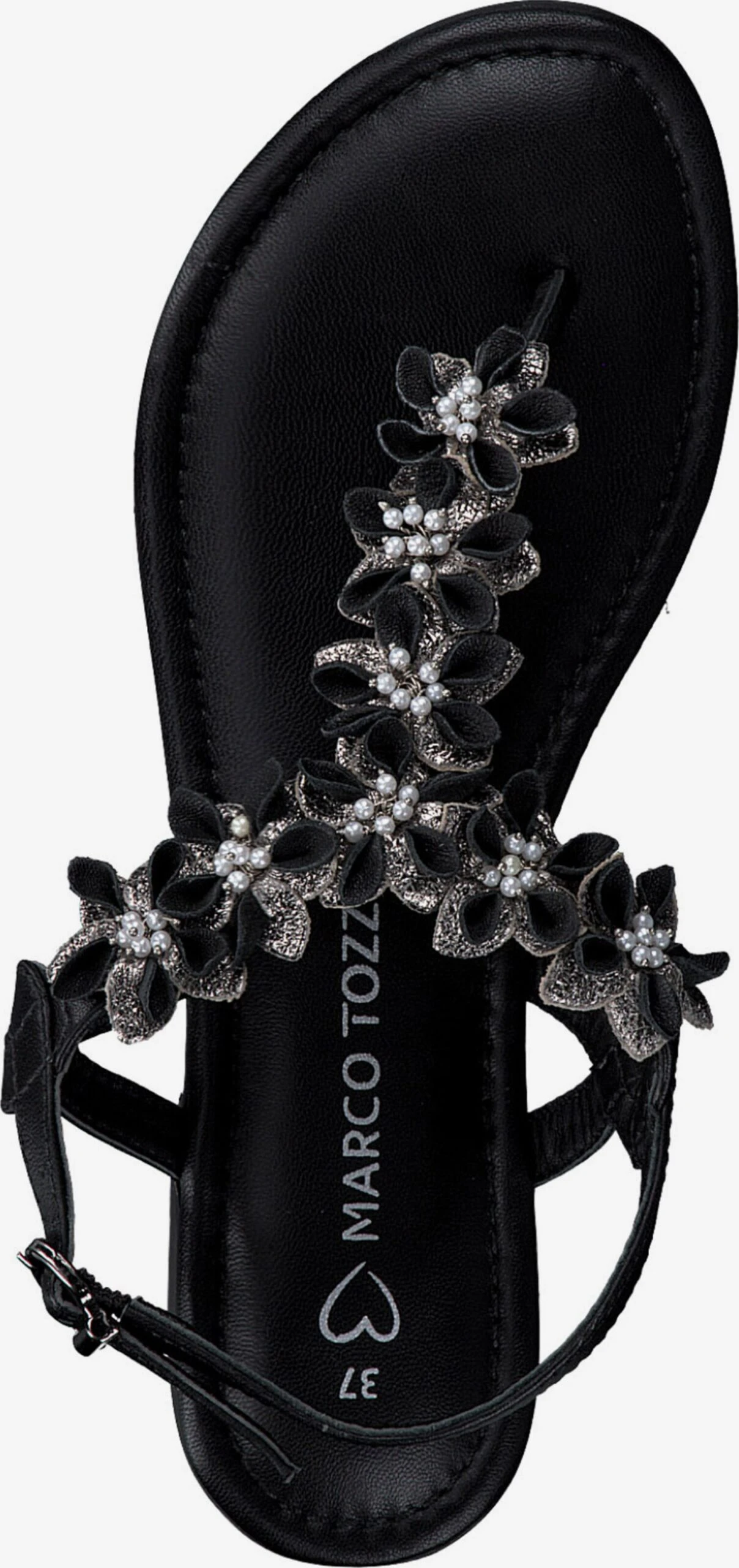 Marco Tozzi Sandales à Talons Tongs Femme Noir 4 Marco Tozzi Sandales à Talons Tongs Femme Noir – Image 4