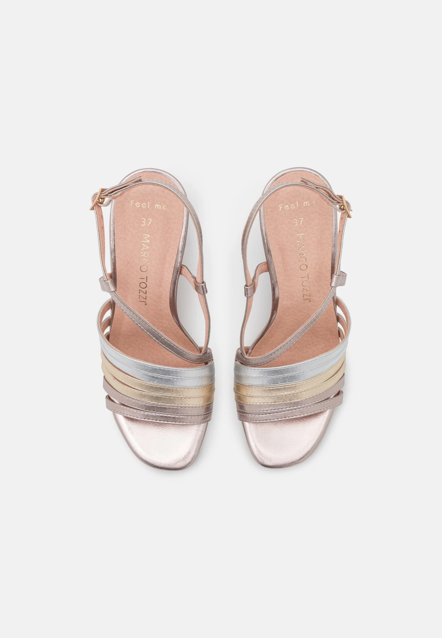 Marco Tozzi Sandales À Talons Hauts - Rose Metallic 6 Marco Tozzi Sandales À Talons Hauts - Rose Metallic – Image 6