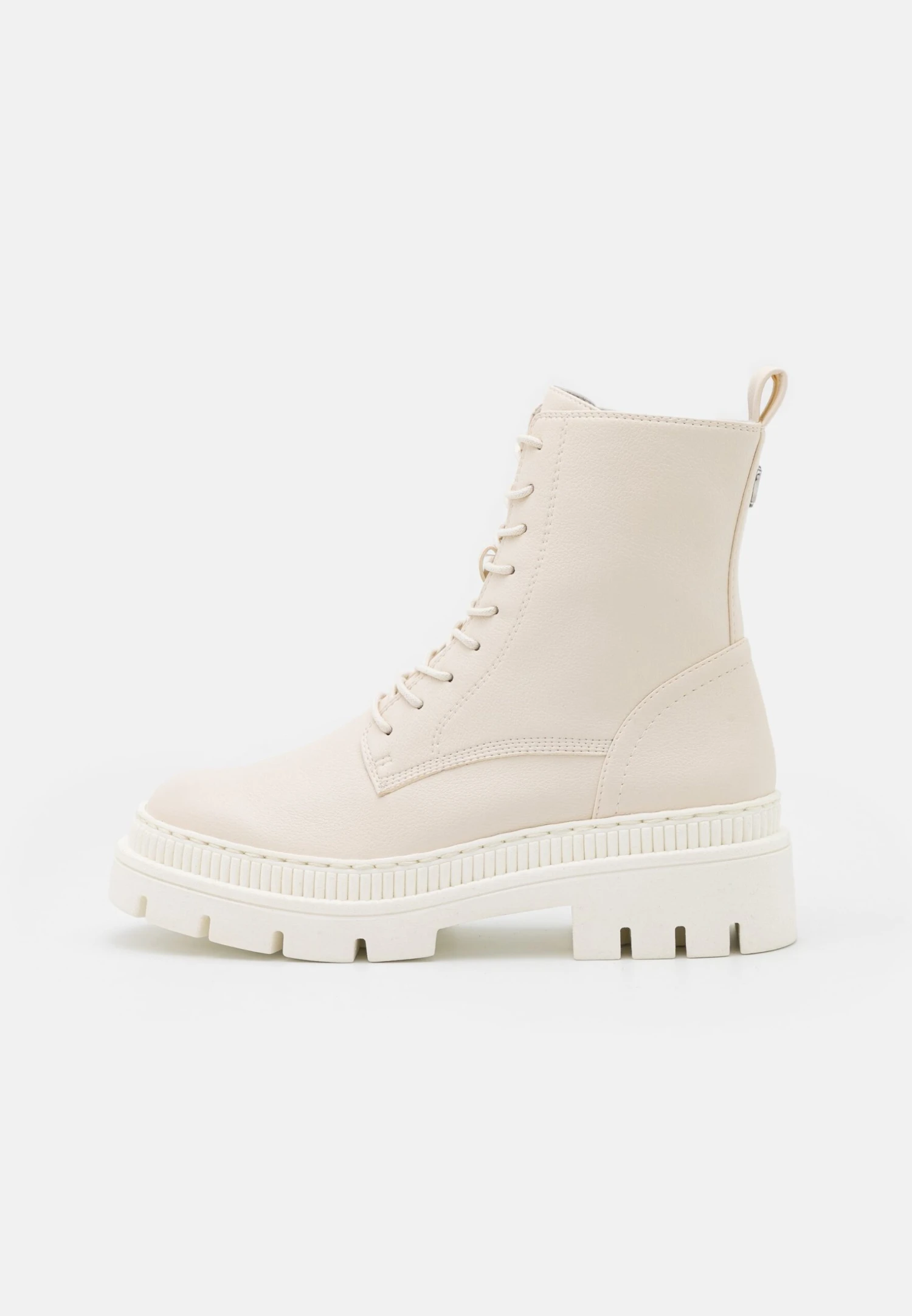 Marco Tozzi Bottines À Lacets - Cream 2 Marco Tozzi Bottines À Lacets - Cream – Image 2