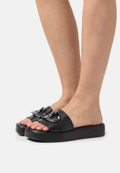 Marco Tozzi Mules - Black