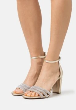 Marco Tozzi Sandales À Talons Hauts - Gold