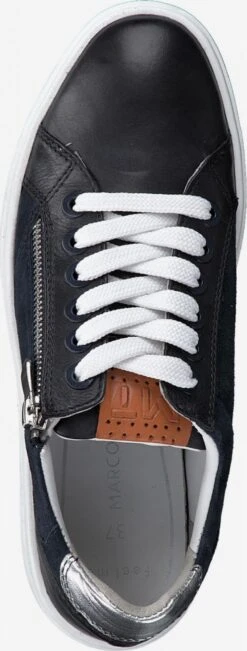 Marco Tozzi Baskets Détentes Baskets Basses Femme Bleu Foncé -Chaussures Élégance Vente a7926f87a1b4f40271a9a1fcaa666698
