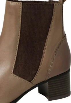 Marco Tozzi Chelsea - Boots À Talons - Taupe -Chaussures Élégance Vente a8472ac3dec840a4975debf9d330957f