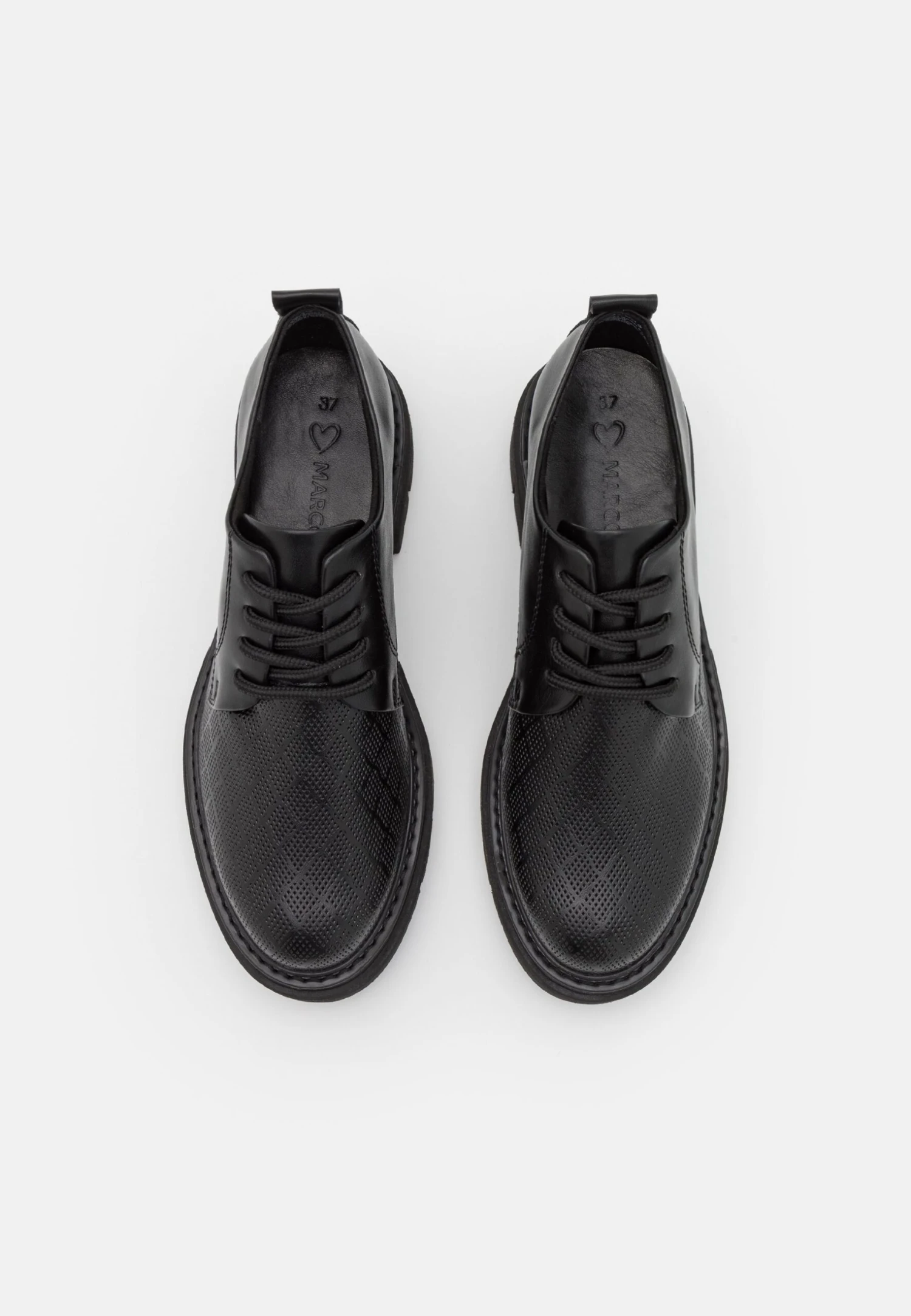 Marco Tozzi Derbies - Black 6 Marco Tozzi Derbies - Black – Image 6