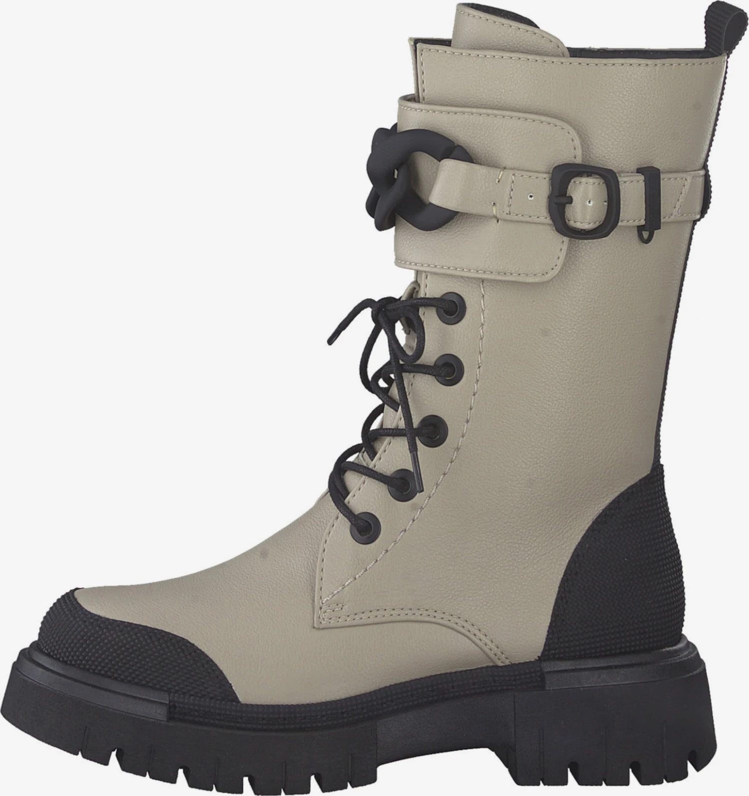 Marco Tozzi Bottines Bottines à Lacets Femme Greige 2 Marco Tozzi Bottines Bottines à Lacets Femme Greige – Image 2