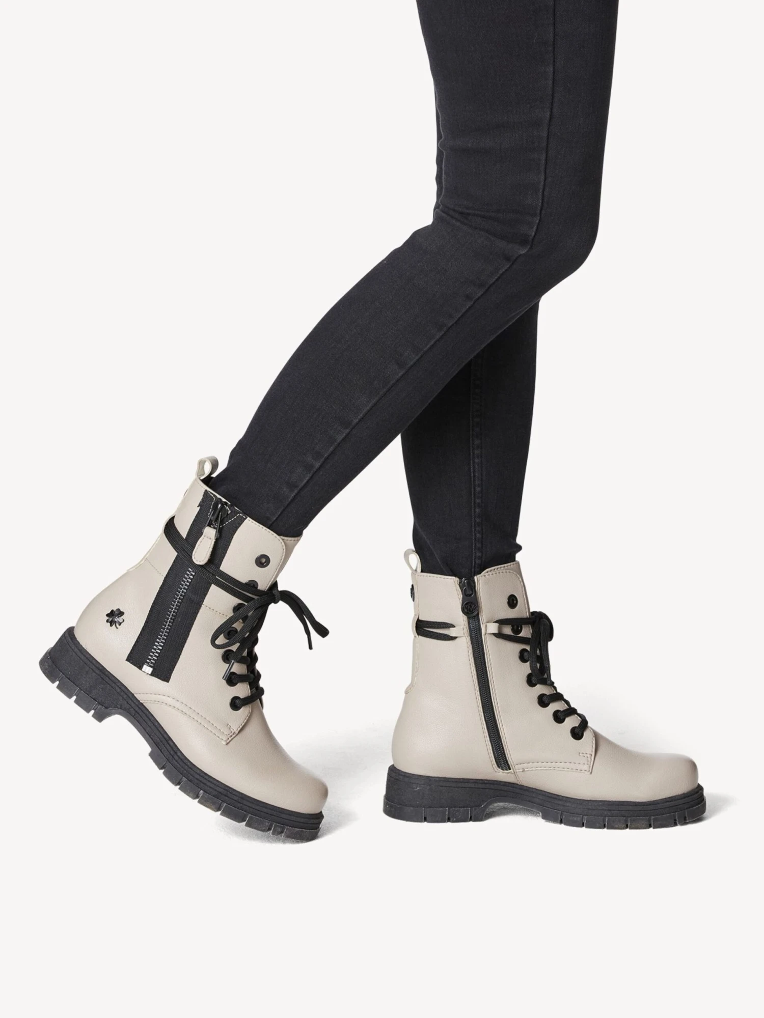 Marco Tozzi Bottines Bottines à Lacets Femme Nude 6 Marco Tozzi Bottines Bottines à Lacets Femme Nude – Image 6