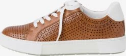 Marco Tozzi Baskets Détentes Baskets Basses Femme Ocre -Chaussures Élégance Vente ae3f12a99062a69cf90884c060f949ab