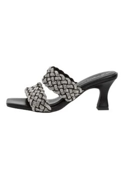 Marco Tozzi Mules À Talons - Black