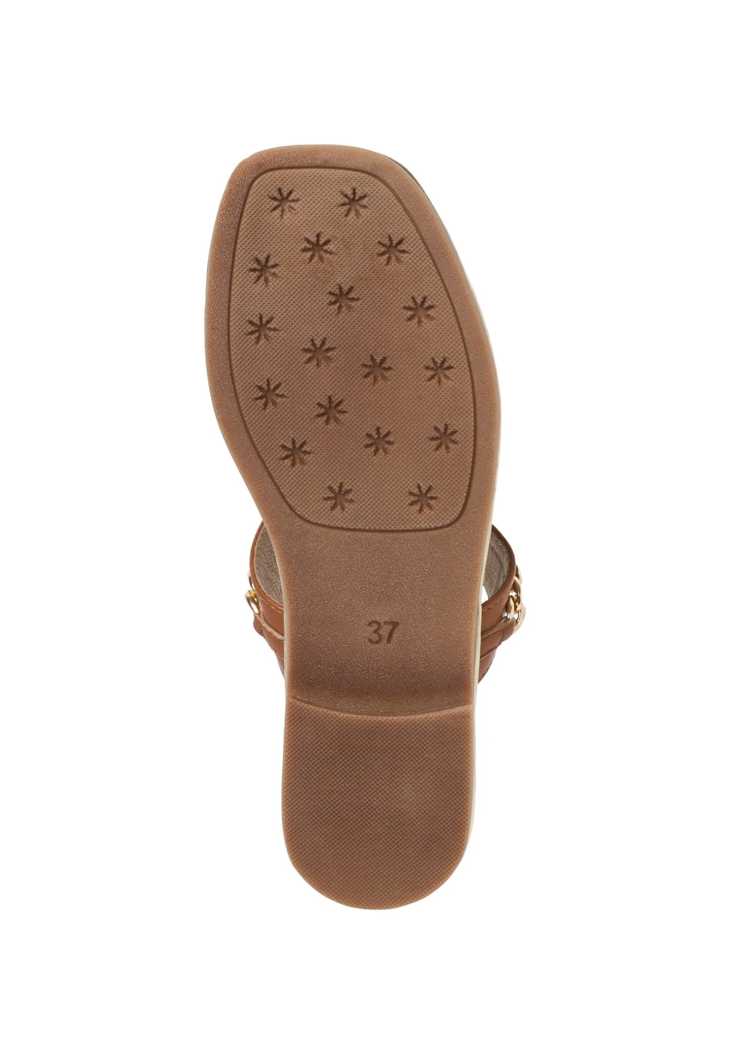 Marco Tozzi Tongs - Cognac 4 Marco Tozzi Tongs - Cognac – Image 4