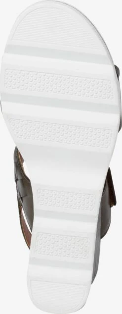 Marco Tozzi Sandales à Talons Sandales Femme Vert Foncé -Chaussures Élégance Vente b295e0d62d4bf0266e9e9b64c0cfd760