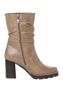 Marco Tozzi Stiefelette - Bottines À Talons Hauts - Taupe -Chaussures Élégance Vente b4139d581fb94d2f9a04c1dd288b31db