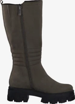 Marco Tozzi Bottes Classiques Bottes Femme Olive -Chaussures Élégance Vente b5c0e4ed7a8c9e31c77a7f1e4138beec