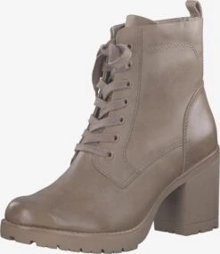 Marco Tozzi Bottines Bottines à Lacets Femme Taupe