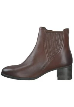 Marco Tozzi Boots À Talons - Chestnut Antic