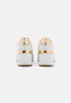 Marco Tozzi Baskets Basses - White/Gold -Chaussures Élégance Vente bc88e6b454f64e90ac32121b6c1766f4