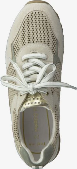 Marco Tozzi Baskets Running Baskets Basses Femme Beige -Chaussures Élégance Vente bda868688e4cc37806a443787ea6d860