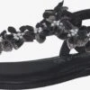Marco Tozzi Sandales à Talons Tongs Femme Noir