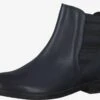 Marco Tozzi Bottines Chelsea Boots Femme Bleu Nuit