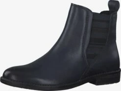 Marco Tozzi Bottines Chelsea Boots Femme Bleu Nuit