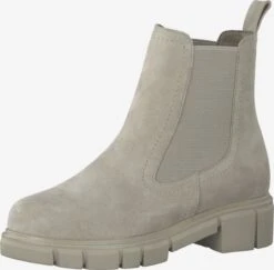 Marco Tozzi Bottines Chelsea Boots Femme Beige