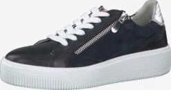 Marco Tozzi Baskets Détentes Baskets Basses Femme Bleu Foncé