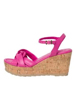 Marco Tozzi Sandales Compensées - Hot Pink