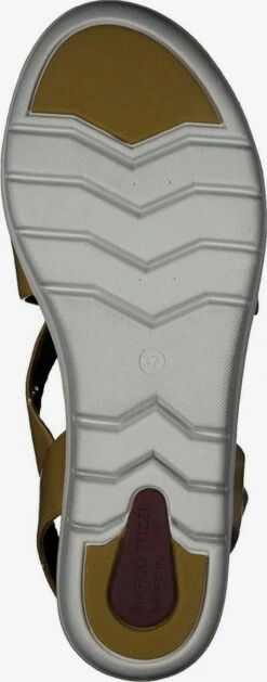 Marco Tozzi Sandales à Talons Sandales à Lanières Femme Moutarde -Chaussures Élégance Vente c71b85a220b6e6870287075bd5e20755