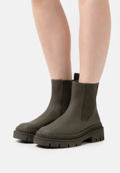 Marco Tozzi Bottines À Plateau - Khaki