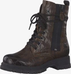 Marco Tozzi Bottines Bottines à Lacets Femme Chocolat