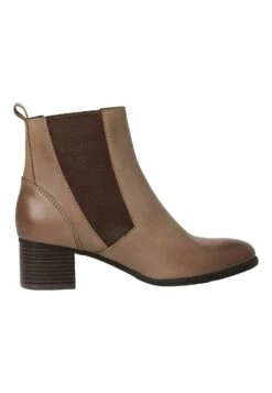 Marco Tozzi Chelsea - Boots À Talons - Taupe -Chaussures Élégance Vente ce6e451db1374aec9308267841187a96