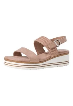 Marco Tozzi Sandales À Plateforme - Nude -Chaussures Élégance Vente d039bf591b66426e9b4032046a17f328