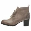 Marco Tozzi Bottines À Lacets - Taupe