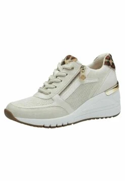 Marco Tozzi By Guido Maria Kretschmer - Baskets Basses - Cream Leo -Chaussures Élégance Vente d1fbf5e078124787a95f80e36a61d51c