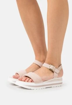 Marco Tozzi Sandales À Plateforme - Rose