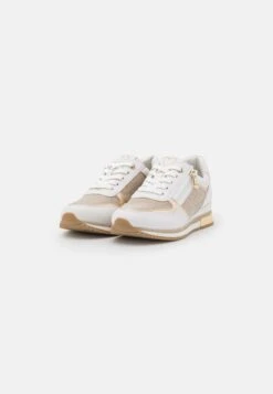 Marco Tozzi Baskets Basses - White/Gold 8 Marco Tozzi Baskets Basses - White/Gold -Chaussures Élégance Vente d2e66217fdc04e169fe086ce12ceeb8d