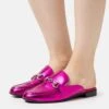 Marco Tozzi Mules - Pink Metallic