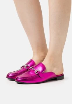 Marco Tozzi Mules - Pink Metallic