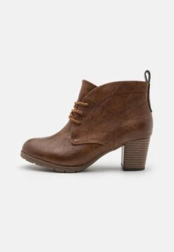 Marco Tozzi Boots À Talons - Cognac