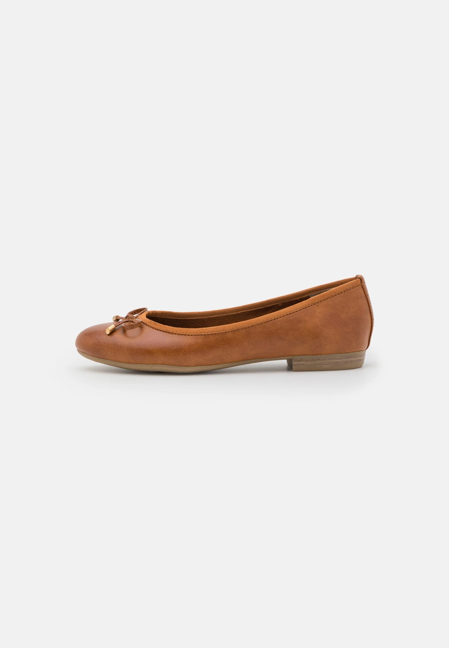Marco Tozzi Ballerines - Cognac 2 Marco Tozzi Ballerines - Cognac – Image 2