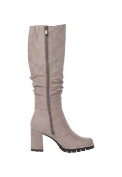 Marco Tozzi Bottes À Talons Hauts - Taupe -Chaussures Élégance Vente da990928879044f8b215af977f3613fe
