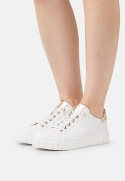 Marco Tozzi Baskets Basses - White/Gold