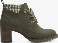 Marco Tozzi Bottines Bottines à Lacets Femme Olive -Chaussures Élégance Vente dcb5288274ac2e6b8d14abd441d8de32