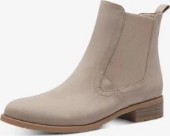 Marco Tozzi Bottines Chelsea Boots Femme Taupe