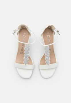 Marco Tozzi Sandales À Talons Hauts - White -Chaussures Élégance Vente e0eb9a03f4e343c188046813d4ec2f5b