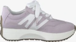 Marco Tozzi Baskets Tendances Baskets Basses Femme Violet Pastel -Chaussures Élégance Vente e159ddf0d757be2b182f07ea55a17787