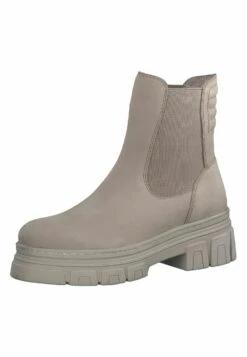 Marco Tozzi Bottines À Plateau - Taupe Nubuck -Chaussures Élégance Vente e1ee1832f27c42f59dd1f4f7171d2063