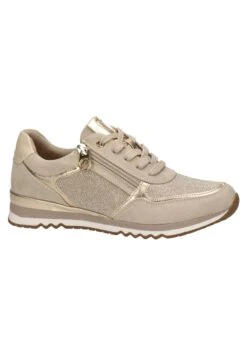 Marco Tozzi Baskets Basses - Beige -Chaussures Élégance Vente e34d5744e1c5432a81b86bf54971b5d7