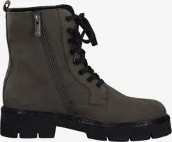 Marco Tozzi Bottines Bottines à Lacets Femme Olive -Chaussures Élégance Vente e668bc9d289e6d4de66e65881fd7de5c